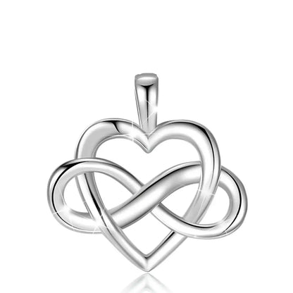 Eudora 925 sterling silver infinite Love Pendant