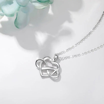 Eudora 925 sterling silver infinite Love Pendant