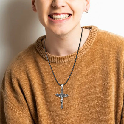 925 Sterling Silver Jesus Necklace