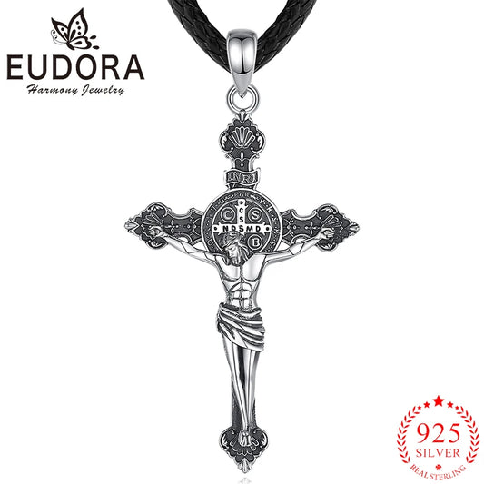 925 Sterling Silver Jesus Necklace