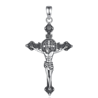 925 Sterling Silver Jesus Necklace