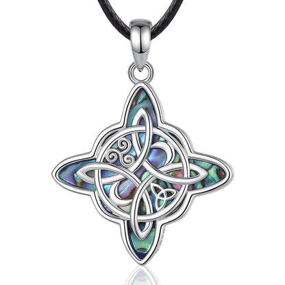 Eudora original 925 Sterling Silver Witch Knot Necklace