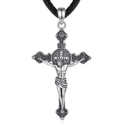 925 Sterling Silver Jesus Necklace