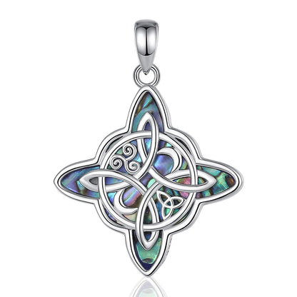 Eudora original 925 Sterling Silver Witch Knot Necklace